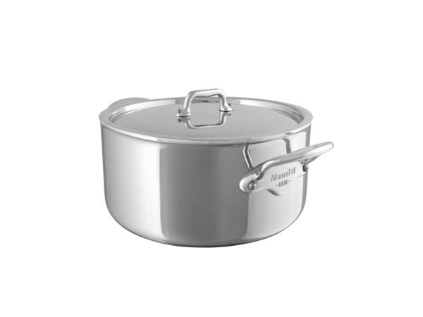 Mauviel Cook Style Gryde med stållåg - Dia 16 x 9 cm - 1,7 liter - Stål