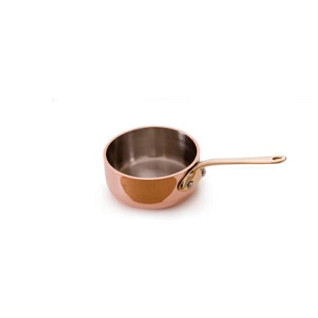 Mauviel Sauterpande mini - Dia 7 cm - 10 cl - Kobber/Messing - H. Skjalm P.