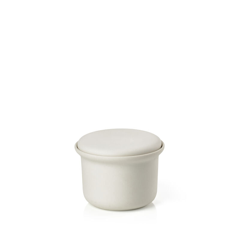 Zone Krukke med låg, Offwhite