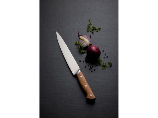 Filetkniv - Foresta - Stål og egetræ