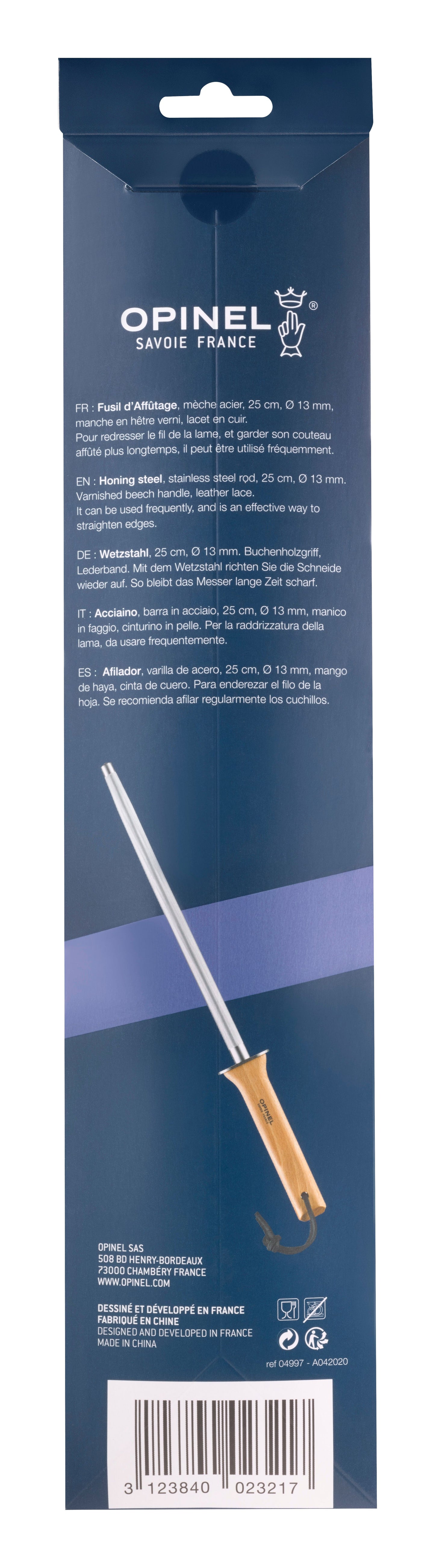 Strygestål | Stål, 25 cm