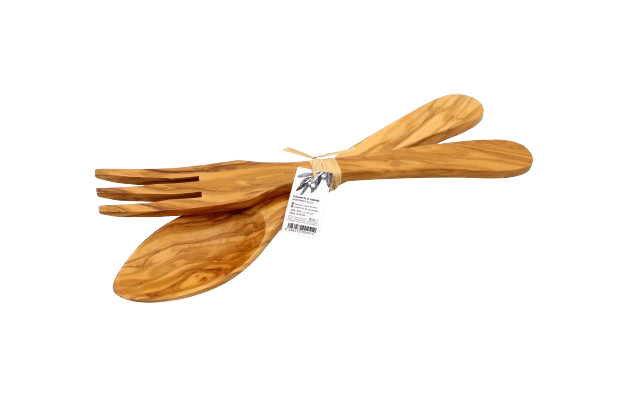 Salatsæt | Oliventræ 25 cm.