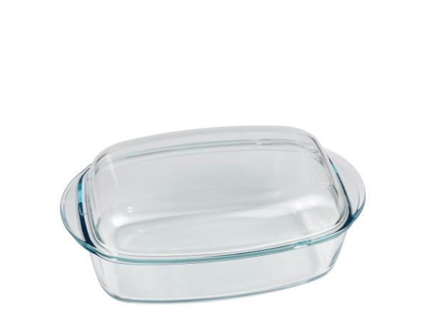 Pyrex Essentials Gryde med låg - 4 liter - Glas