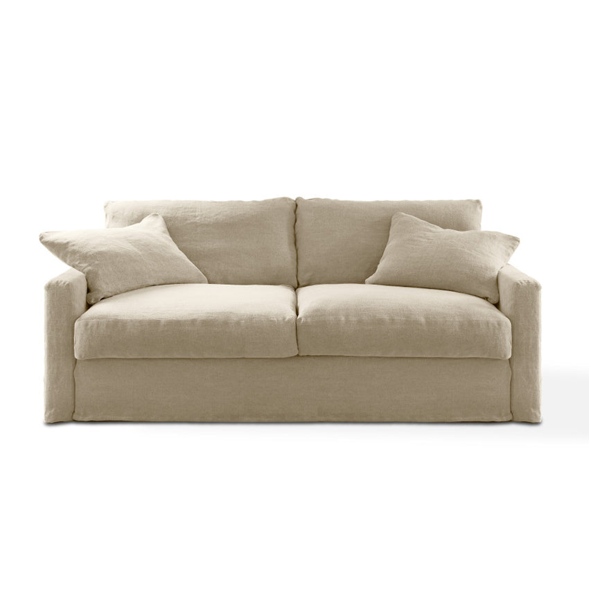 Bidart | 2 pers. sovesofa, hør
