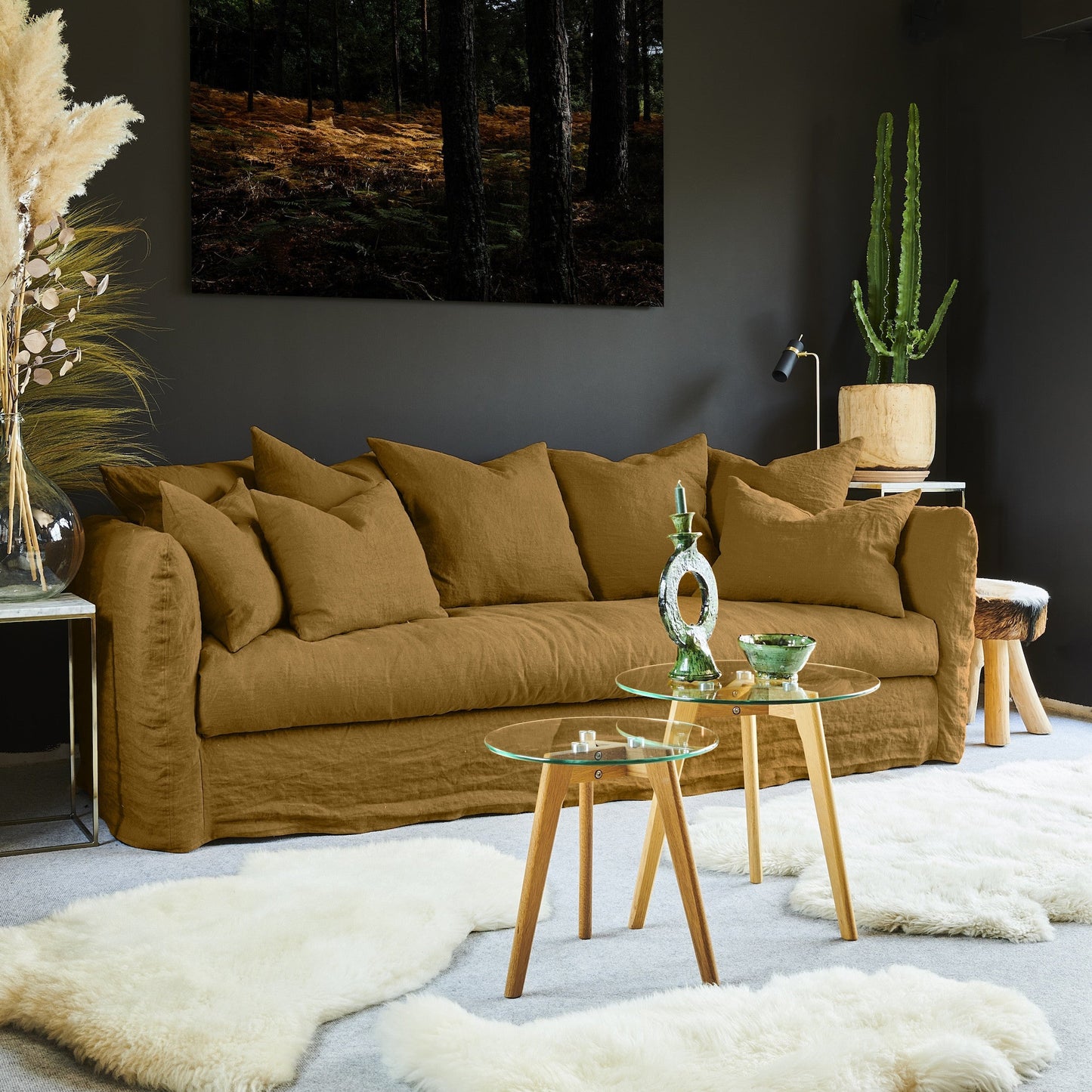 Figari | 4 pers. sofa L. 205cm.