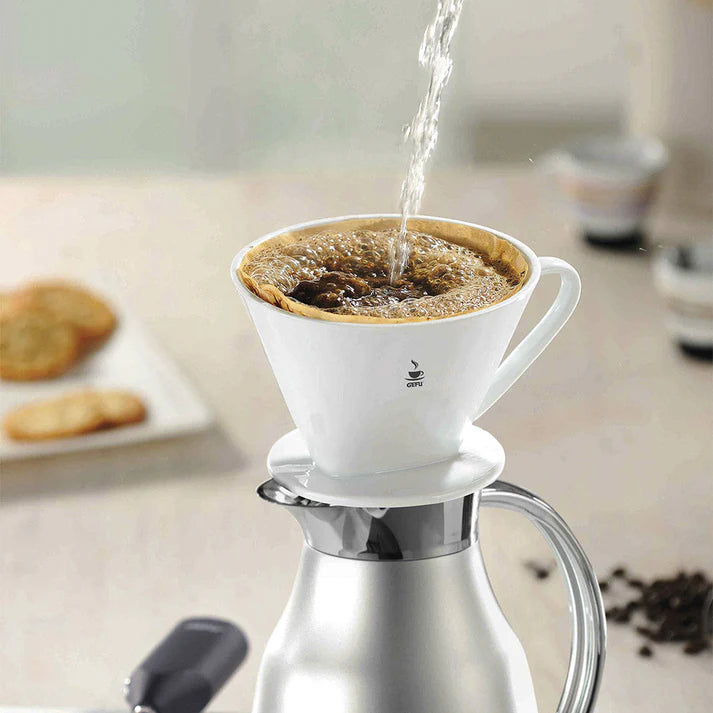 slow coffee SANDRO KAFFETRAGT 4 kopper G16020 i brug