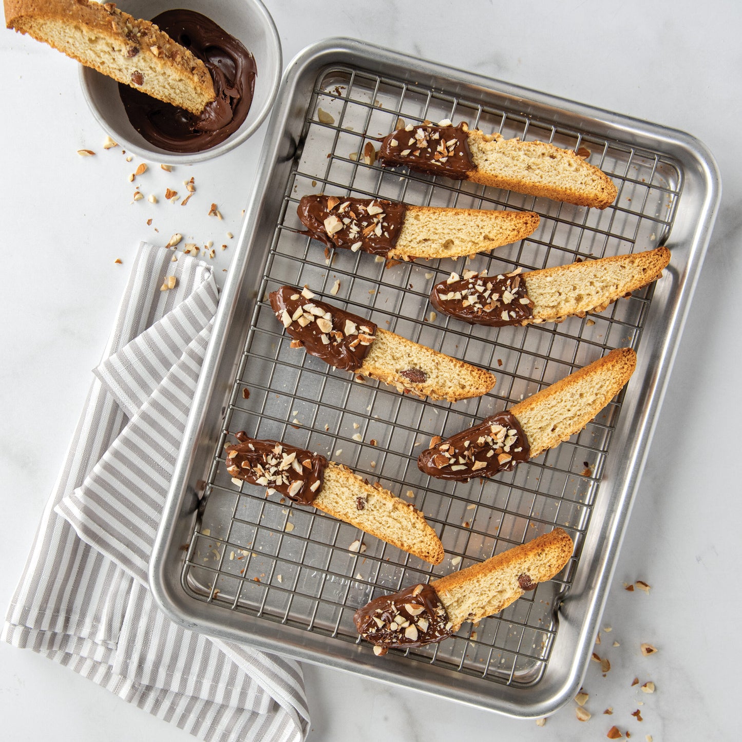 Naturals | Bageplade med ovnsikkert grillgitter