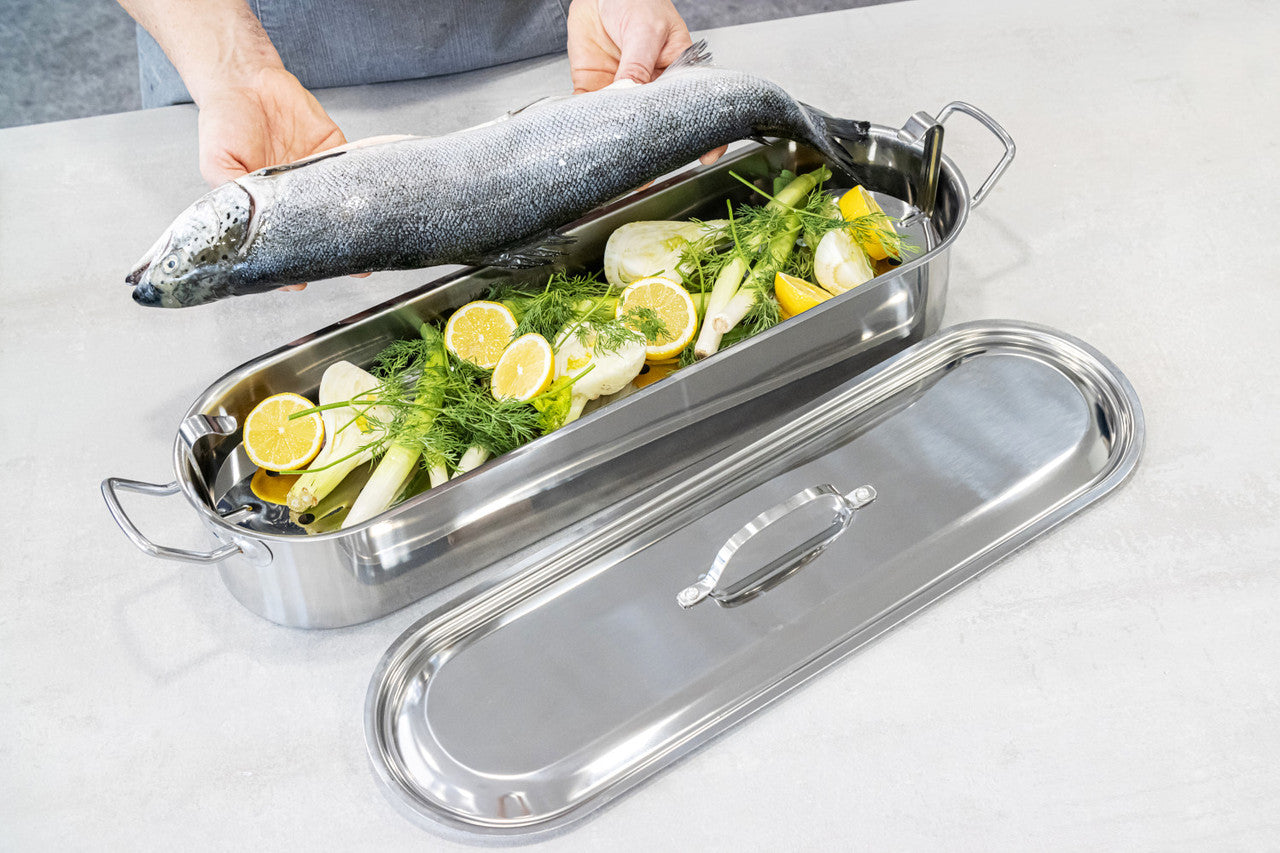 KitchenCraft | Fiskepocher, 60 cm