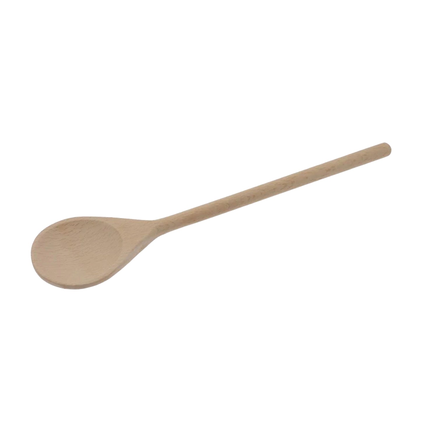 Grydeske med stort hoved | Ubehandlet bøgetræ 30 cm.