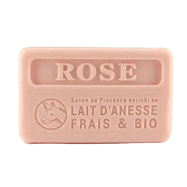 Savonnette Marseillaise æselmælk rose 125g