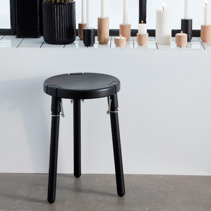 Stool U1 | Taburet, sort