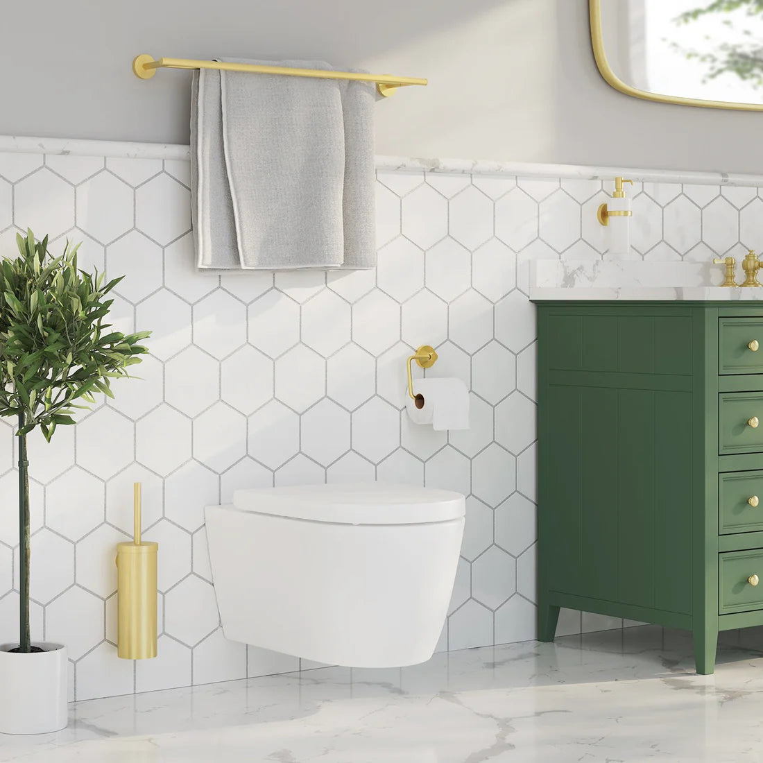 HOME | WC-børste H. 39 cm.