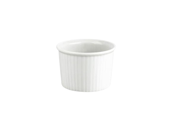 Pillivuyt Ramekin høj, nr. 2 Dia 7,6 x 5,5 cm, 16 cl, Hvid