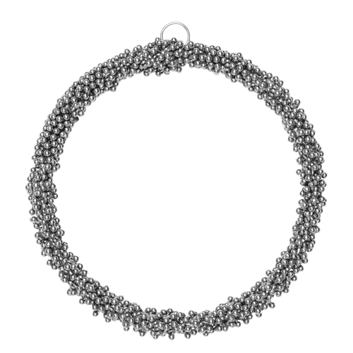 Julekrans | sølv, stor