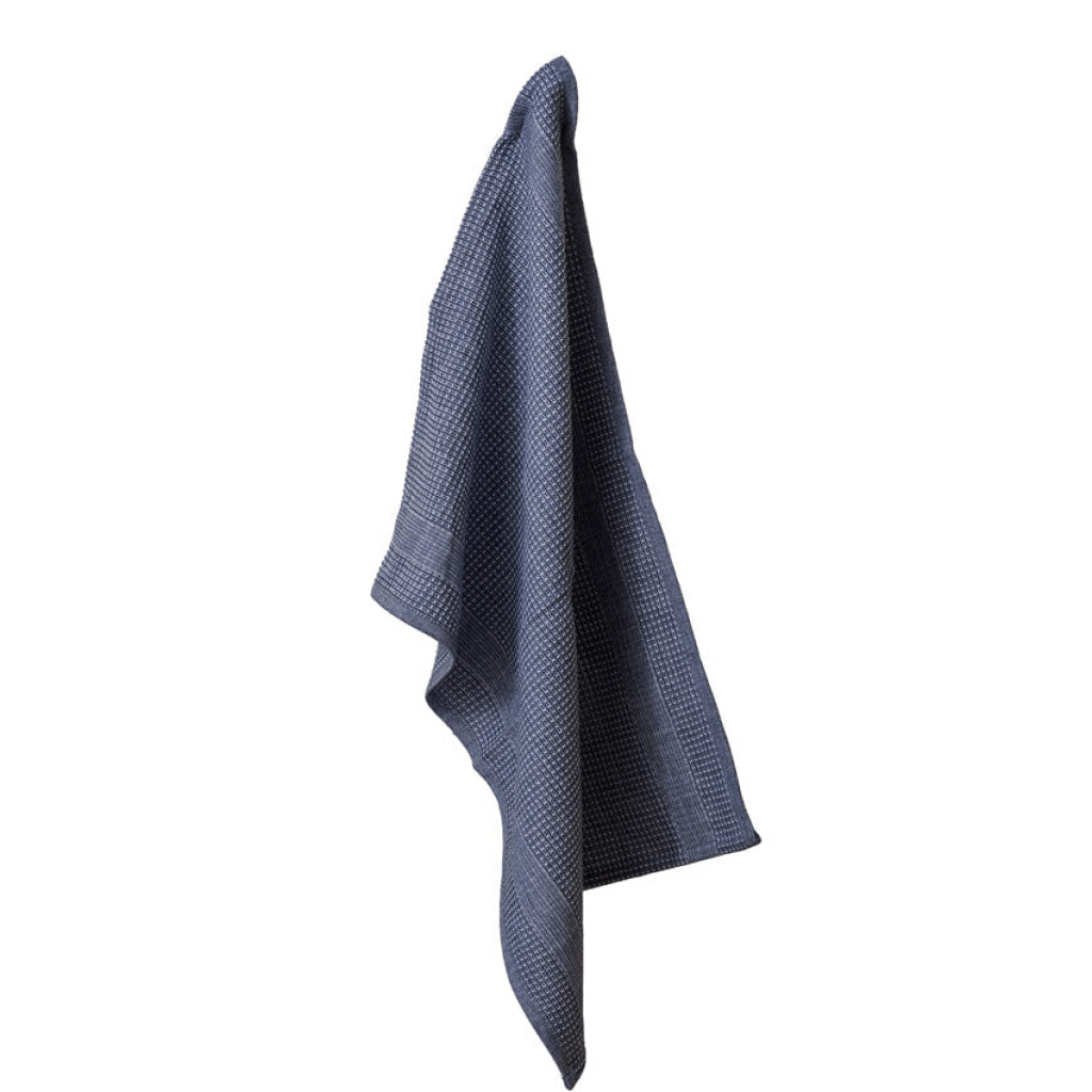 Louis | Køkkenhåndklæde Ocean/Hvid Gots Klud