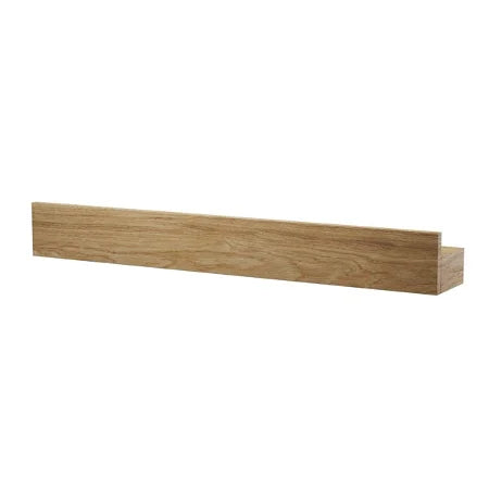 Magnet Shelf | Knivmagnet med hylde, oliebehandlet eg, 40cm
