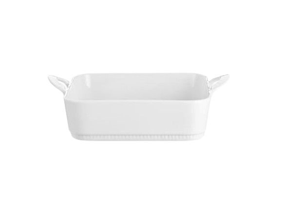 Pillivuyt Toulouse Fad 25 x 23 x 6 cm, 2,4 liter, Hvid