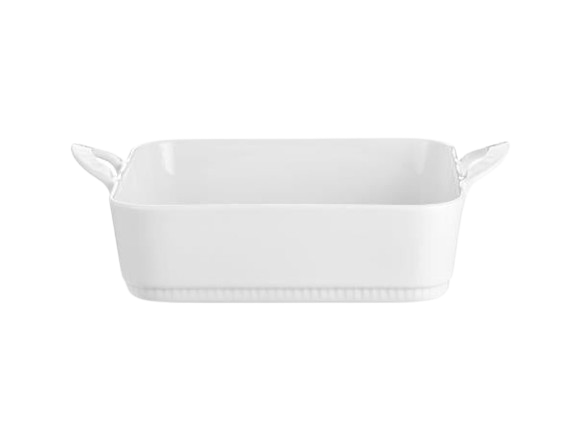 Pillivuyt Toulouse Fad 27 x 27 x 6 cm 3 liter Hvid