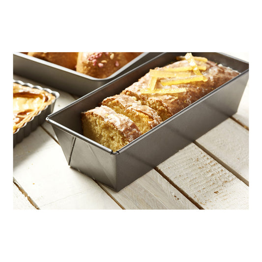 De Buyer | Rektangulær brødform non-stick 25/30x10,8x7cm