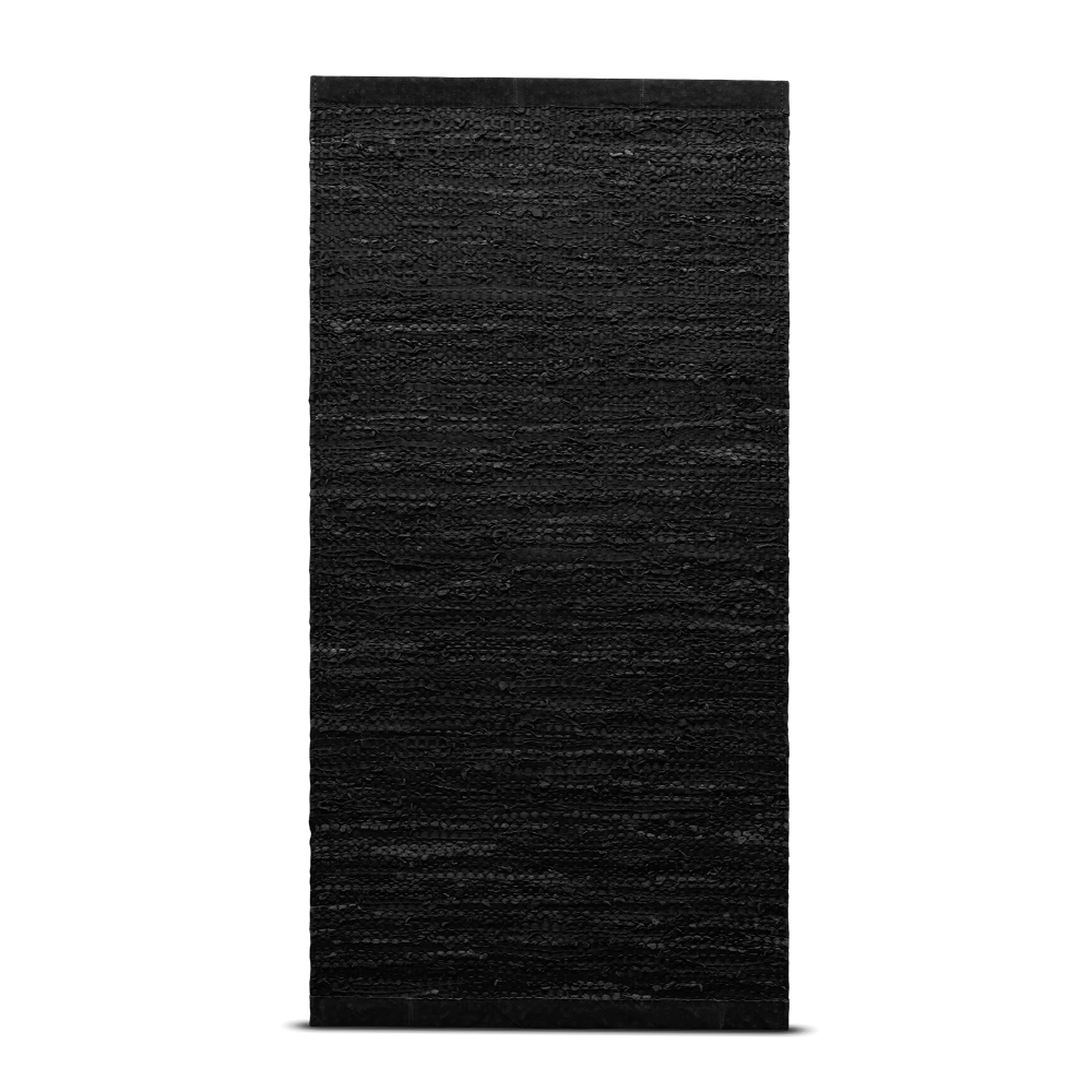 Kludetæppe i læder