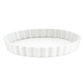 Pillivuyt Tærteform nr. 8 - 25 x 3,7 cm, Hvid
