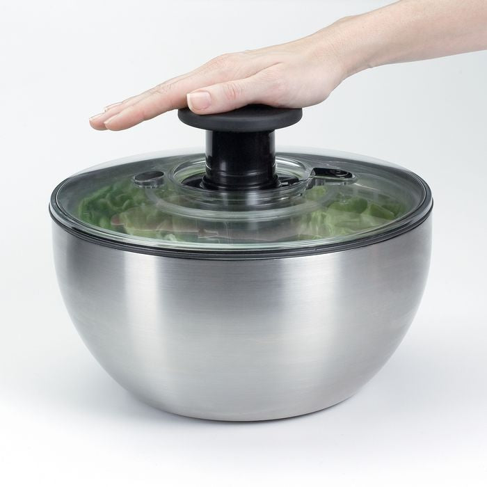 Salad Spinner - Stainless Steel