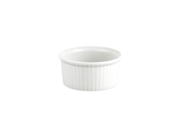 Pillivuyt Ramekin lav, nr. 2, Dia 7,6 cm, 10 cl, Hvid