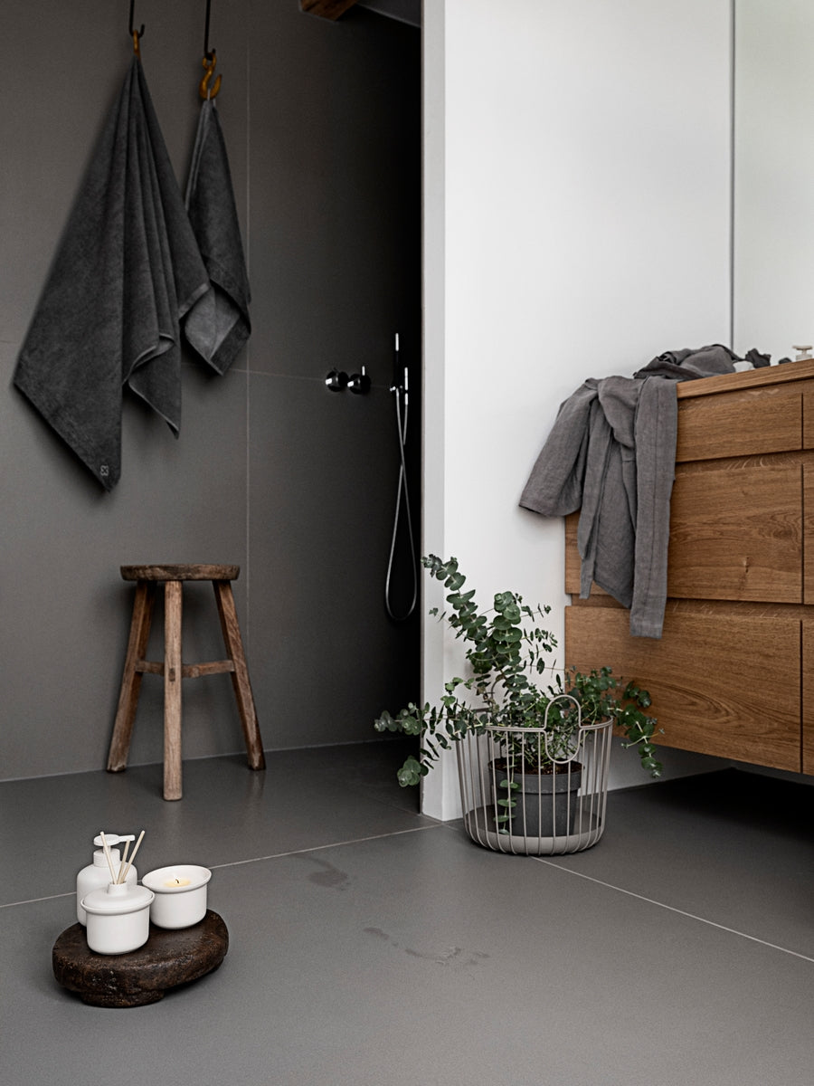 INU | Kurv, taupe Ø 30 cm