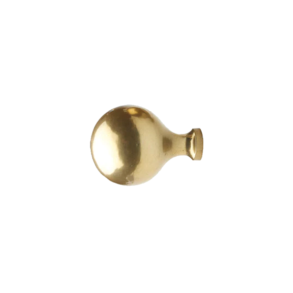 Kugle | Greb/knage Ø 3.5 cm | messing
