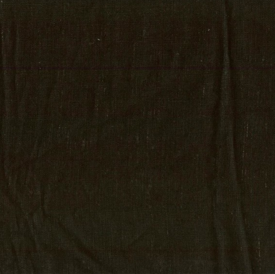 Metervarer, hør linned, sort, 150 cm.