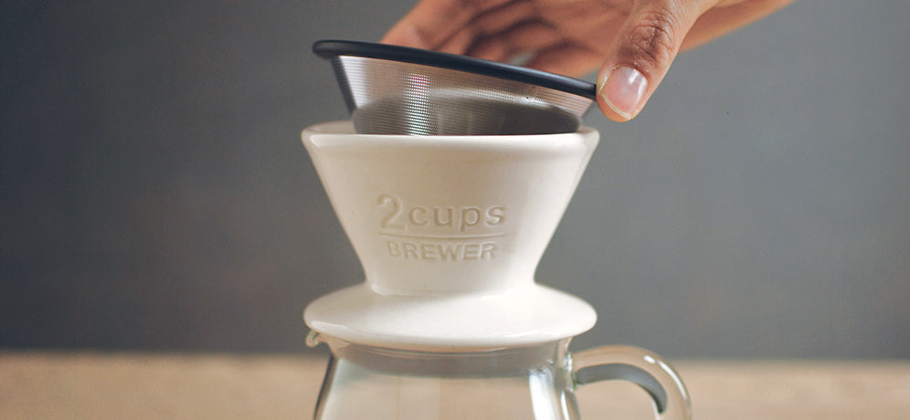 Slow Coffee | Kaffefilter, 2 kopper