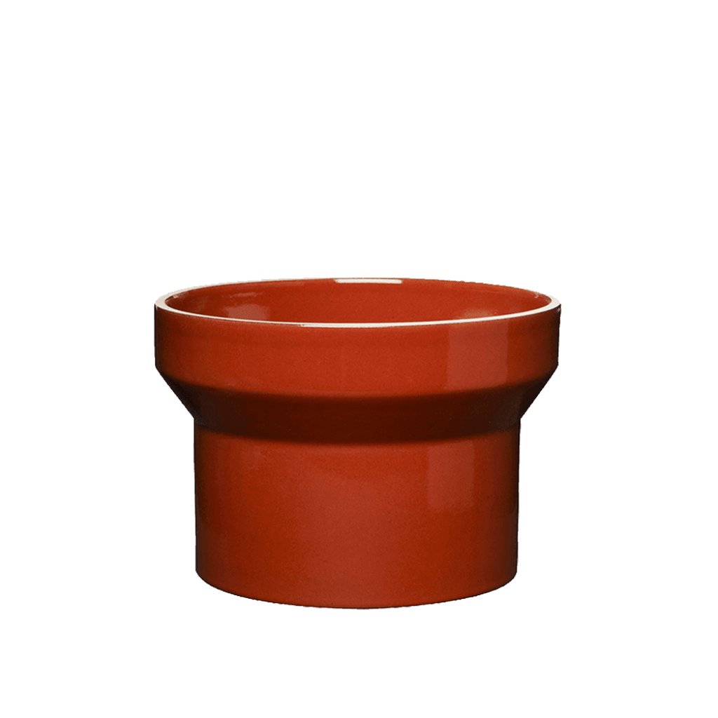 Agnes | Urtepotteskjuler i glaseret terracotta