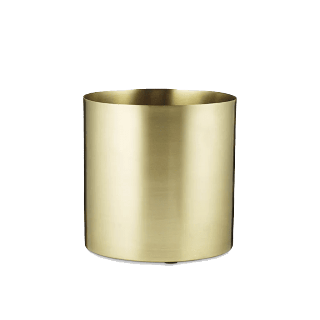 Cylinder | Urtepotteskjuler i messing