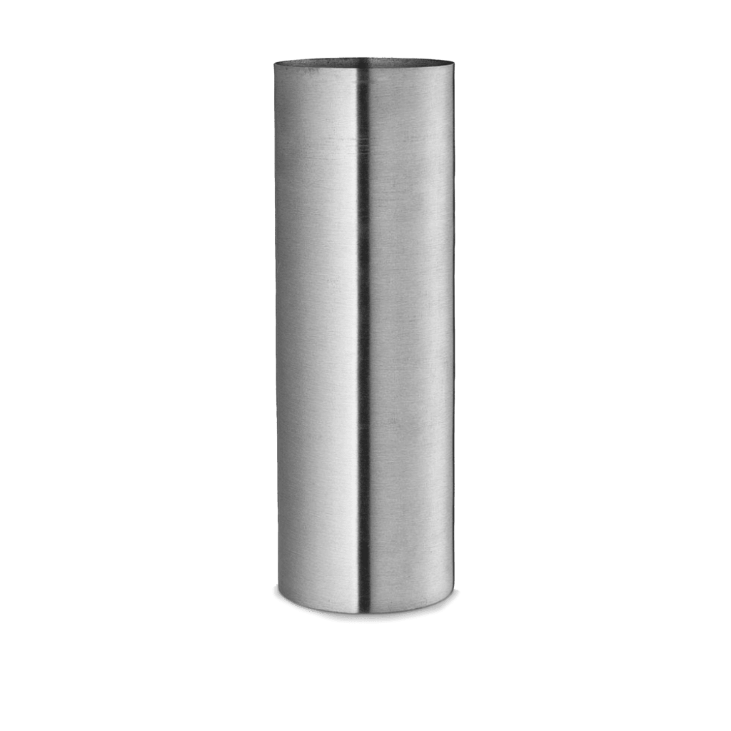 Cylinder | Vase i stål H30 cm