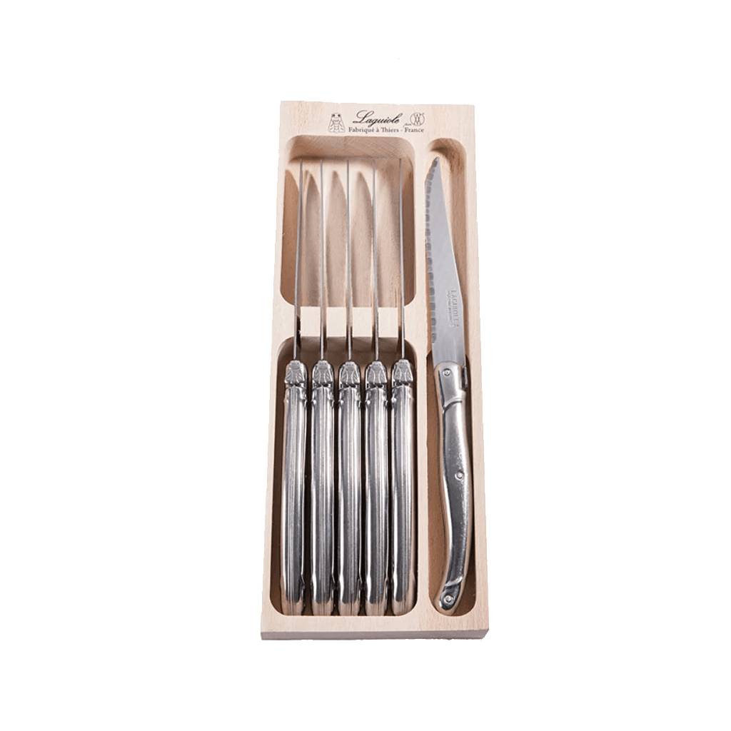 Laguiole Debutant | Steakkniv, rustfrit stål, 6 stk.