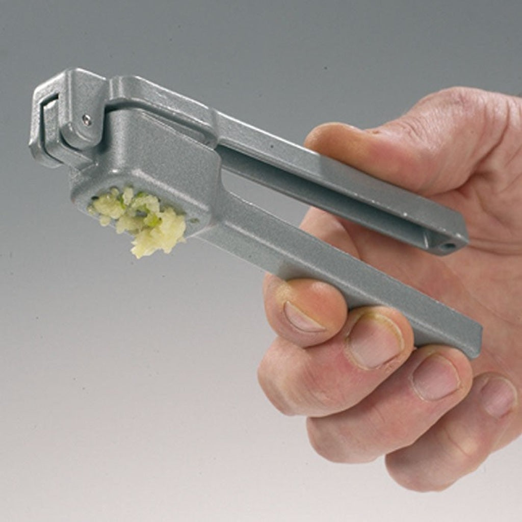 Hvidløgspresser, aluminium, 15,2 cm.