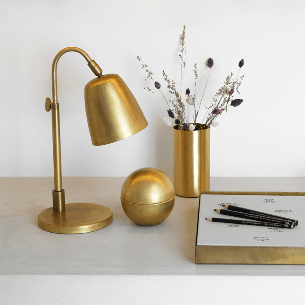 Kugle | Bonbonniere i messing - H. Skjalm P.