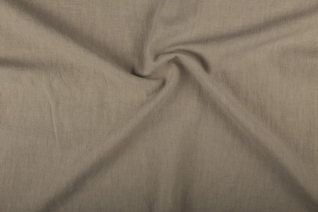 Metervarer, hør, stonewashed, beige, 137 cm.