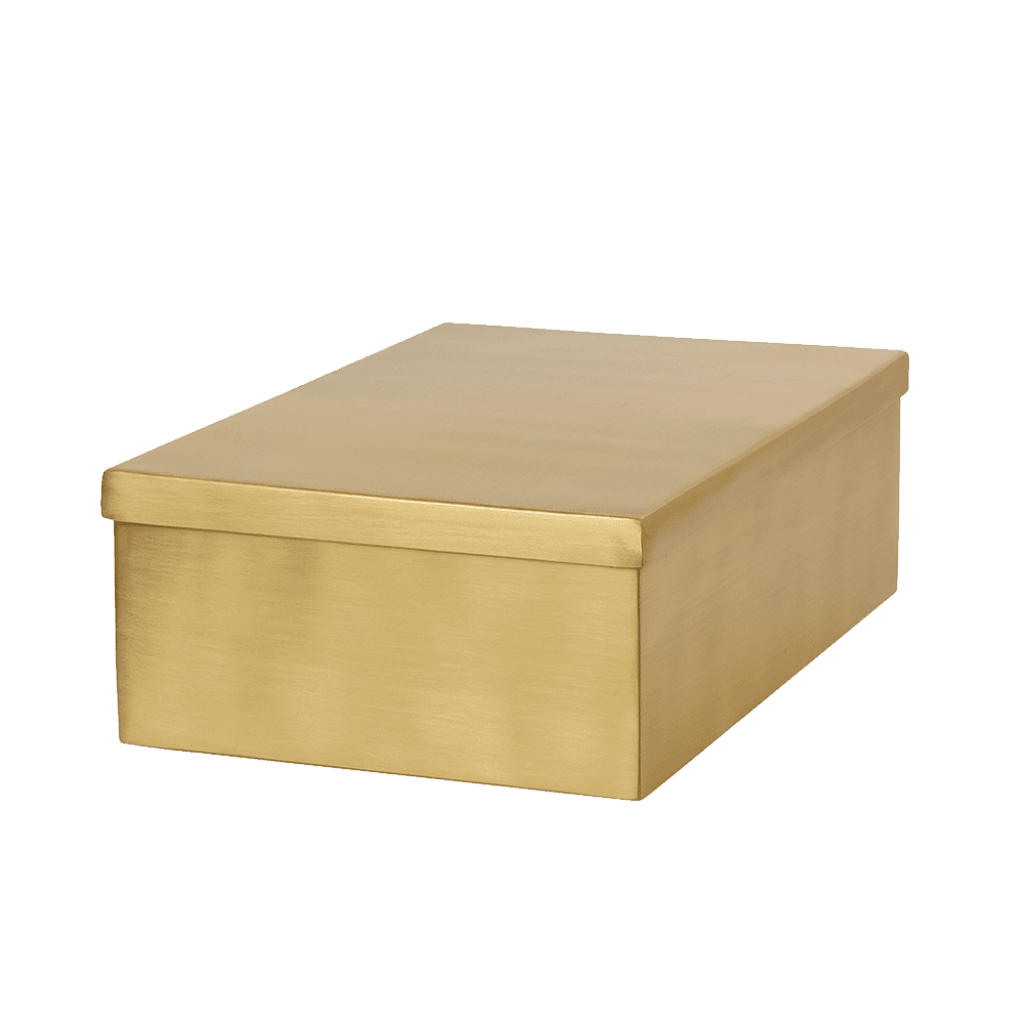 Rectangle | Æske i messing
