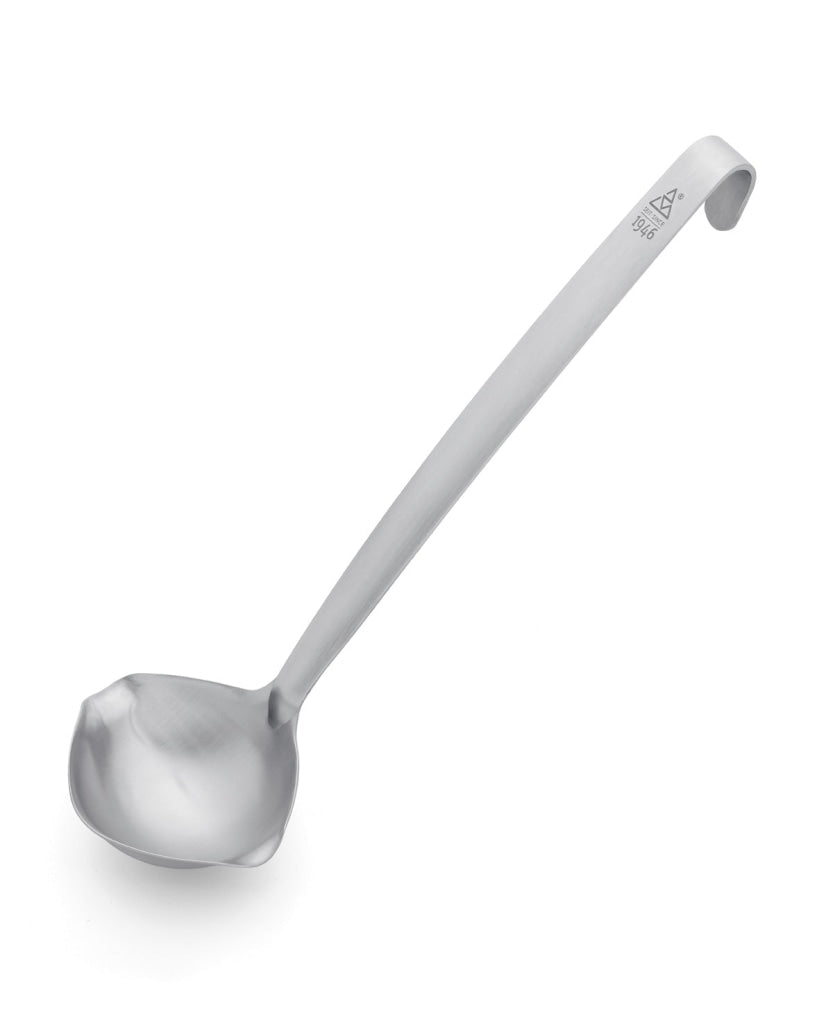 Sauceske med hældekanter, 30 cm - Stål