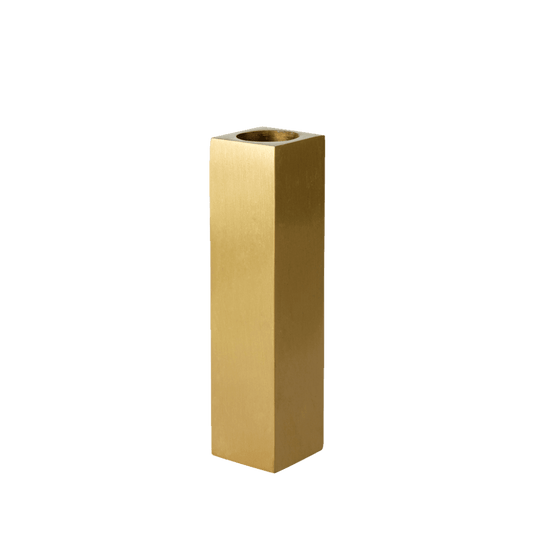 Square | Lysestage i messing