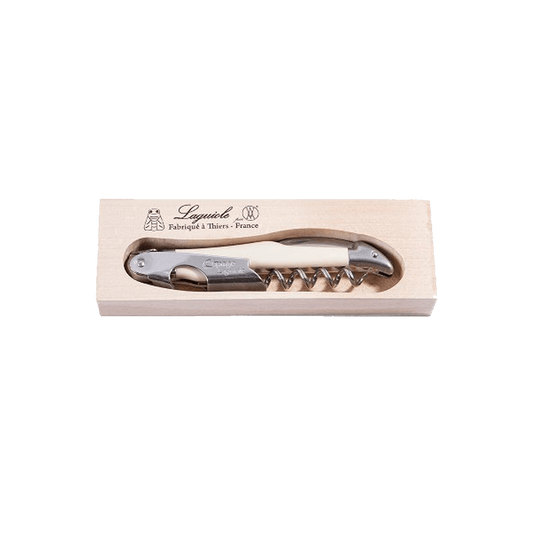 Laguiole | Tjenerproptrækker, ivory horn