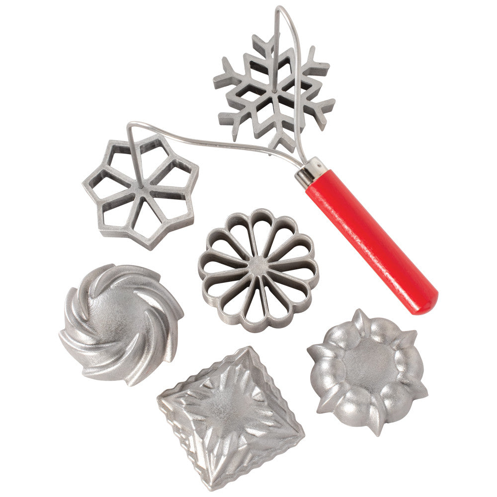 Svensk rosette og krustade form