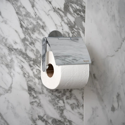 DOT | Selvklæbende toiletpapirholder med låg