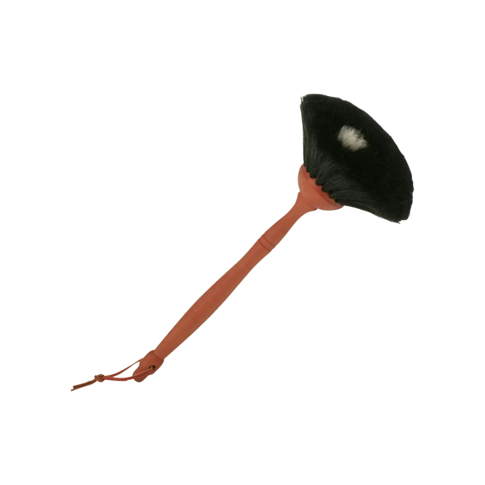 Støvkost, sorte gedehår 34cm