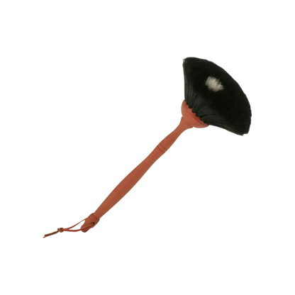 Støvkost, sorte gedehår 34cm