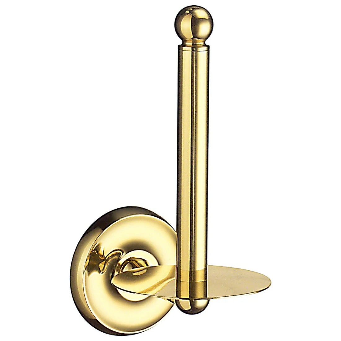 VILLA | Reservepapirholder poleret messing, H: 17,5 cm