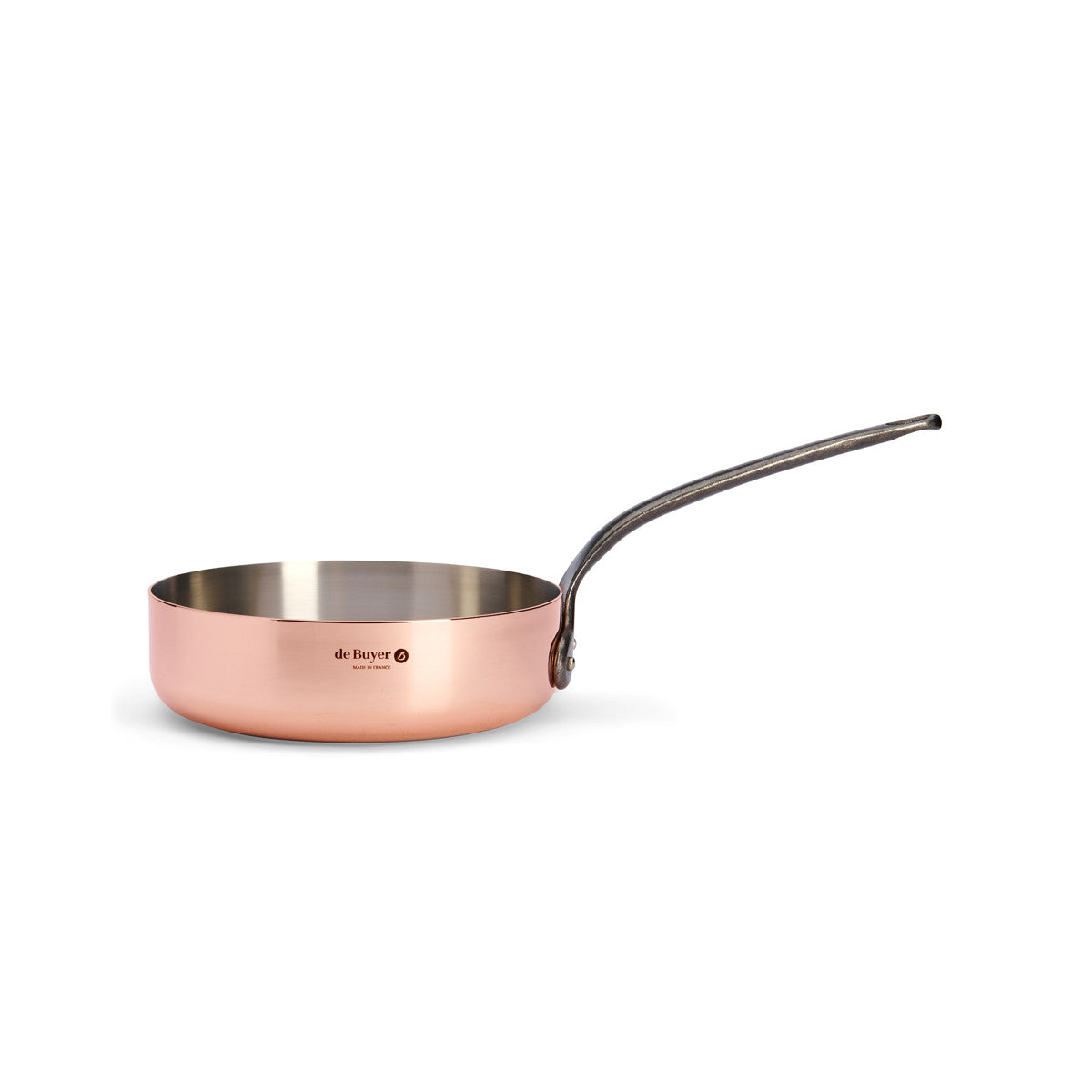 Prima Matera | Sauterpande i kobber ø24cm.