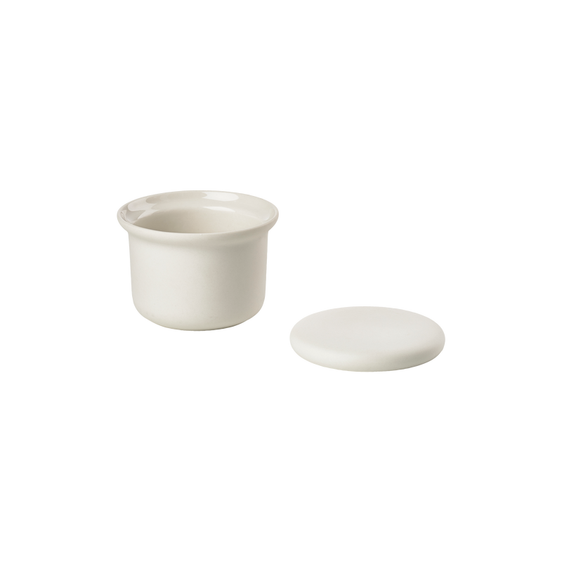 Zone Krukke med låg, Offwhite
