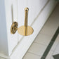 VILLA | Reservepapirholder poleret messing, H: 17,5 cm
